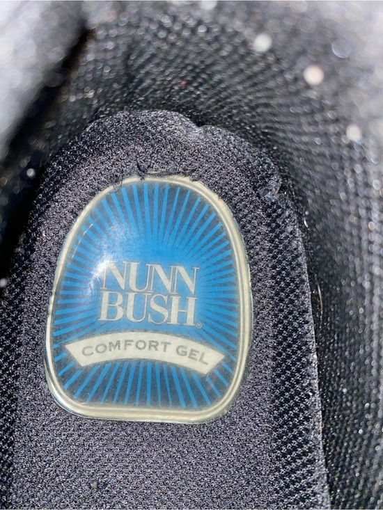 Nunn Bush Black Leather Lace-Up Oxfords Pre-Owned Men’s Size 8